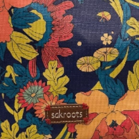 Artist Circle Collection from Sakroots Shoulder Handbag Purse Double Strap Tote - Picture 4 of 7